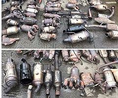 all types of catalytic converters wanted