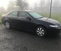 Honda accord breaking