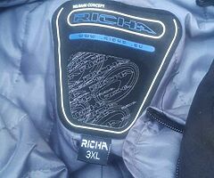 Richa touring motorbike jacket and trousers
