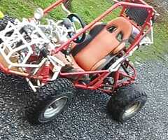 Buggy 250cc needs new axel can be seen starting