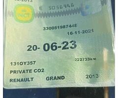 132 Renault Megane 1.5 diesel AUTOMATIC