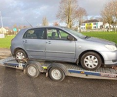Toyota corolla