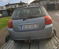 Toyota corolla