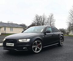 2012 AUDI A4 S LINE 2.0 MANUAL  BLACK EDITION