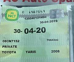 Toyota Yaris for sale