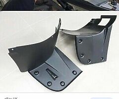 Bmw splash guards