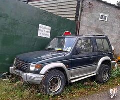 Rare Mitsubishi pajero mk2 3.0 v6 petrol project