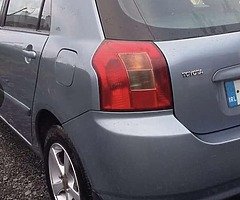 2003 Toyota Corolla 1.4 petrol - Image 8/8