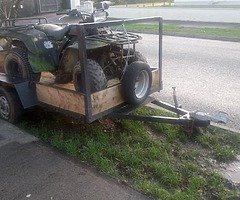 KAWASAKI QUAD + TRAILER - Image 4/5
