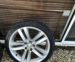 18” VW alloys for sale