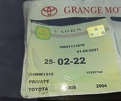 Toyota Yaris 2004