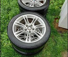 Bmw f10 m sport alloys.cheap set