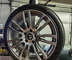 Bmw m sport wheels 5x120 19"
