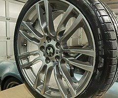 Bmw m sport wheels 5x120 19"