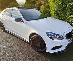 2014 Mercedes-Benz E220 CDI AMG LINE *PAN ROOF*