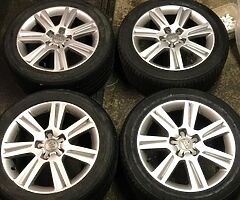 Audi A4 alloys and tyres