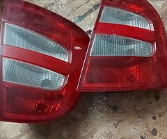 Skoda fabia rear lights