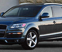**WANTED**  Q7 (CREW CAB) OR F10 520D MSPORT