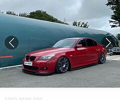 E60 wanted