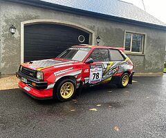 Toyota Starlet Rally Car For Sale, Class 13