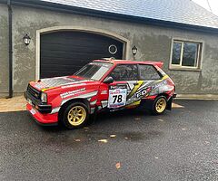 Toyota Starlet Rally Car For Sale, Class 13