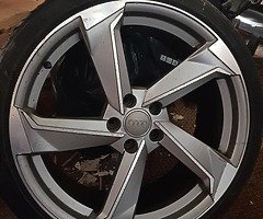 Audi alloys TTRS Twists 20"