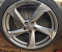 Audi alloys TTRS Twists 20"