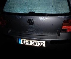 03 vw golf