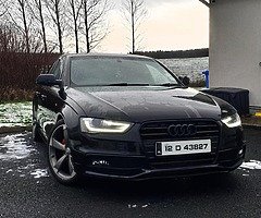 2012 AUDI A4 S LINE 2.0 BLACK EDITION