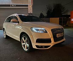 Audi Q7 Sline 3.0 Tdi Quattro 7 seater  Nctd and Taxed