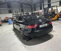 Audi A5 sunroof model