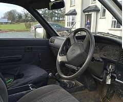 Old toyota hilux needed