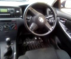 Toyota 05 Corolla 1.4 petrol car