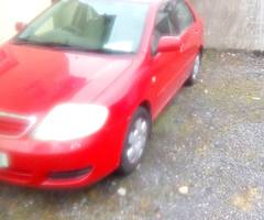 Toyota 05 Corolla 1.4 petrol car - Image 7/7