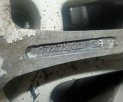 Mitsubishi evo 5 oz racing wheels