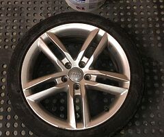 18” genuine Audi sline alloys