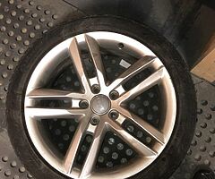18” genuine Audi sline alloys - Image 3/4