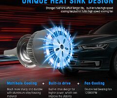 Led Headlight Bulbs LED Car Lights H1 H4 HB2 9003 H7 H8 H9 H11 6000K 7200LM 2W 12V 7200LM Headlamps - Image 4/6