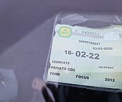 ## Ford focus 1.6 full stamped history - Image 9/10