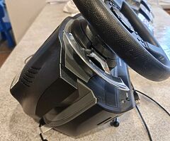 Thrustmaster T500rs force feedback steering wheel. Ps4/pc