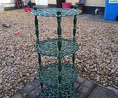 Large Vintage Castiron Stand