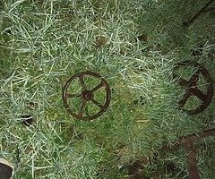 Plough ,plough wheels , fire stands for pots looking for offers - Image 5/10