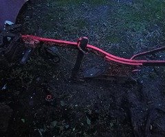 Plough ,plough wheels , fire stands for pots looking for offers - Image 9/10