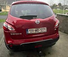 Nissian Qashqai+2 131 , 2 years nct wine colour, 7 seats  
 Very clean car diesel and manual