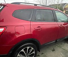 Nissian Qashqai+2 131 , 2 years nct wine colour, 7 seats  
 Very clean car diesel and manual