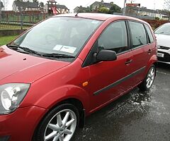 2006 FORD NCT ,29/09/22 TAX 31/01/22 fiesta 1,2 petrol