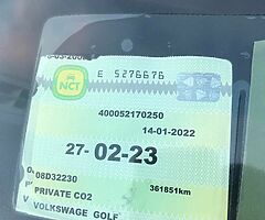 08 VW Golf 1.9 tdi
