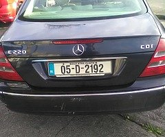 E220  Merc diesel