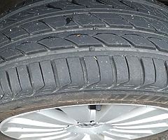 5 VW alloys new tyres - Image 2/2