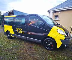 Renault Trafic 9 seater LWB, wheelchair accessible